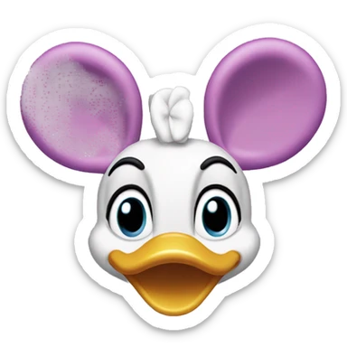 daisy duck sticker