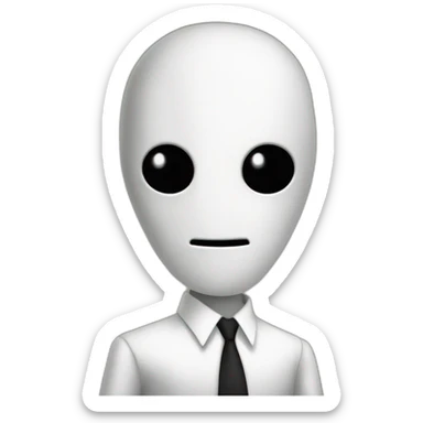 slenderman sticker