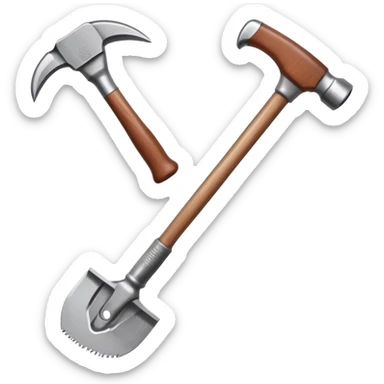 Three-pronged hand tool for loosening soil  sticker