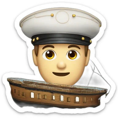 Titanic ship sticker