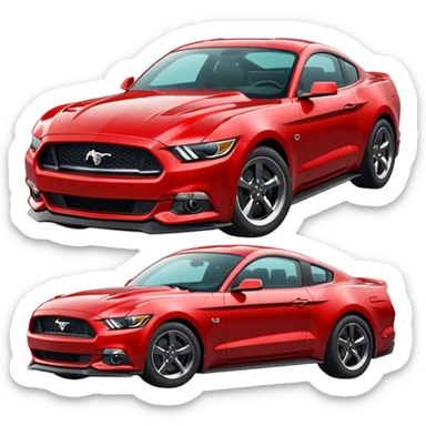 mustang sticker