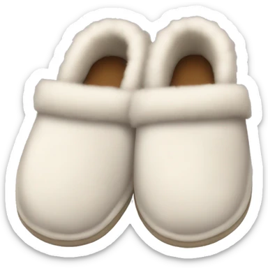 Cozy slippers sticker