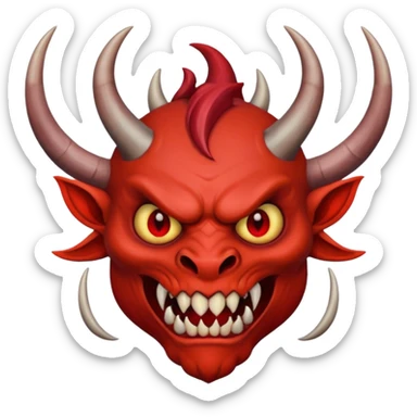 Demon sticker