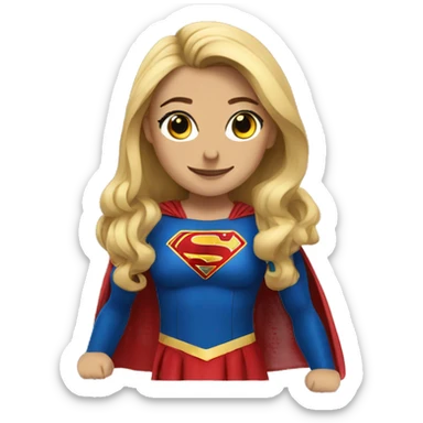 Supergirl sticker