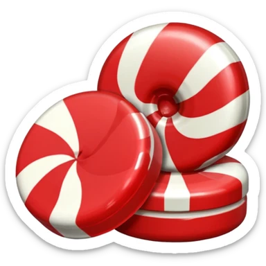  Red Peppermint sticker