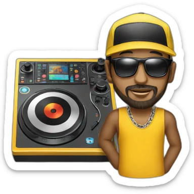 Dj Arafat sticker