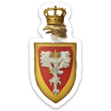 coat of arms of holy sticker