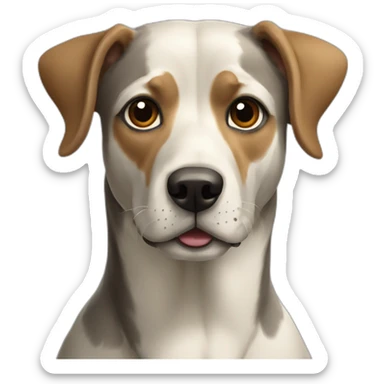 Braque D'Auvergne dog sticker