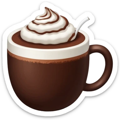 white mug-of-hot-cocoa chocolate bomb sticker