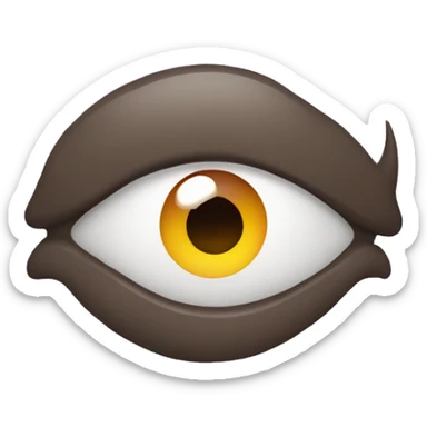 Eye twitch emoji  sticker