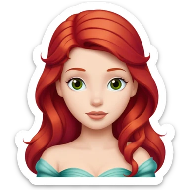 princess ariel  sticker