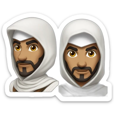 Basim Ibn Ishaq Assassin’s creed mirage sticker