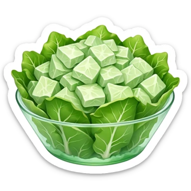 iceberg salad sliced sticker