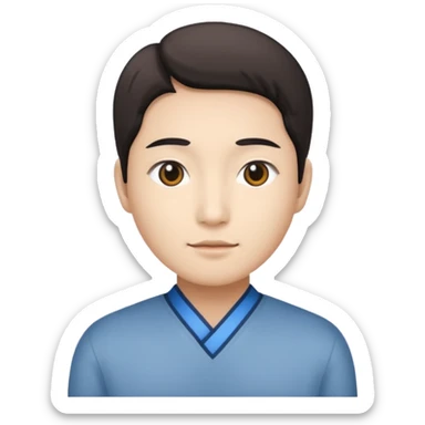 Half england half south Korea sticker