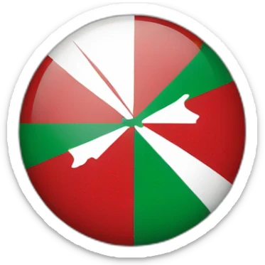 basque country flag sticker