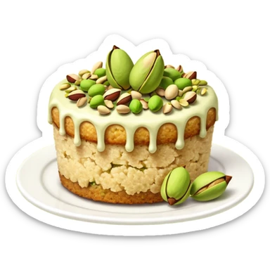 Pistachio Crumble Cakes sticker