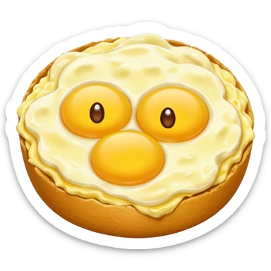 scramble egg sticker