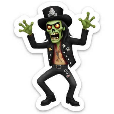 lemmy zombie dancing sticker