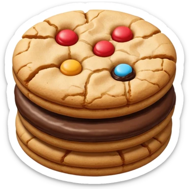 dubai chewy cookies sticker