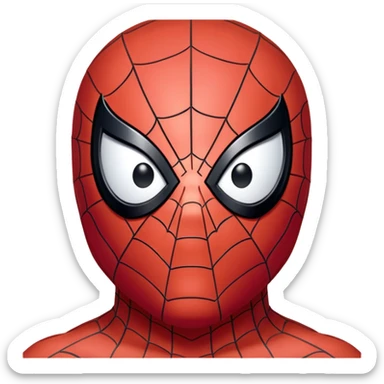Spider man from marvel  sticker
