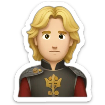 Arthur Pendragon Kaamelott sticker