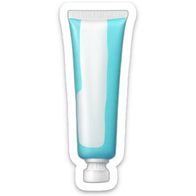 toothpaste sticker