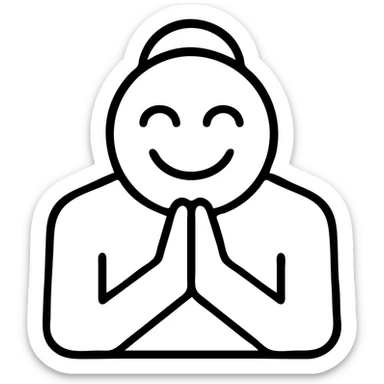 Add Keanu Reeves in the background, keeping the Uber thank you emoji as the main focus, in a modern outlined icon style with transparent background. sticker