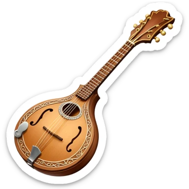 magic mandolin sticker
