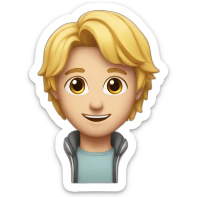 heart that says dom sticker