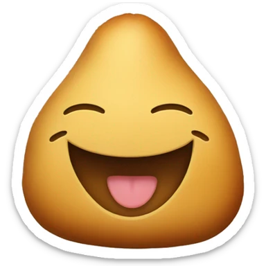 coxinha smiling sticker