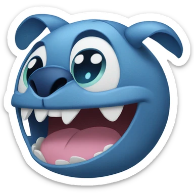 Stitch sticker