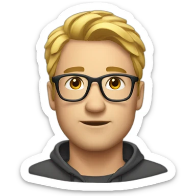 Brett vor kopf sticker