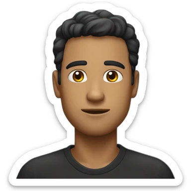 Homme noir dont le nom est PHAREL sticker