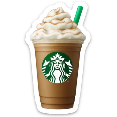 Starbucks Frappuccino sticker
