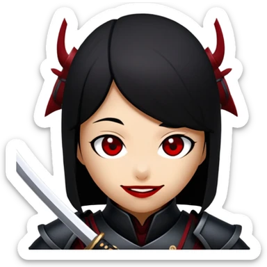 Shadow Samurai sticker