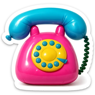 telephone sticker