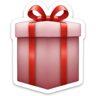 open gift box red sticker