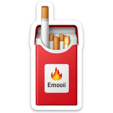 cigarette pack emoji sticker