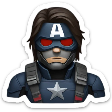 winter soldier sticker