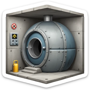 bomb shelter sticker