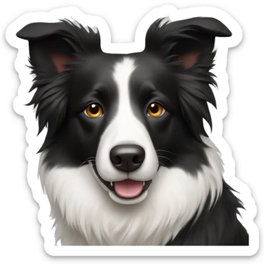Border collie sticker