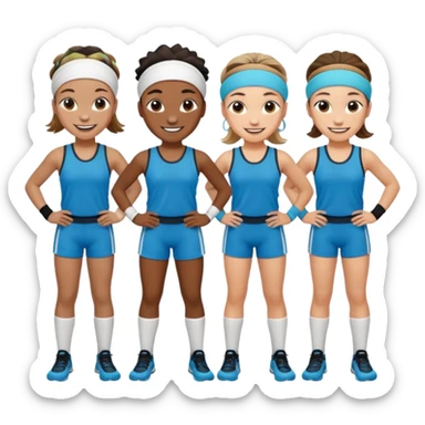 Wacky Warm-Up Day Show off your craziest pre-game look: wild socks, headbands, sweatbands, and practice gear. sticker