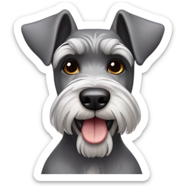 Schnauzer sticker