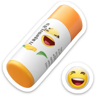 lip balm with label sticker