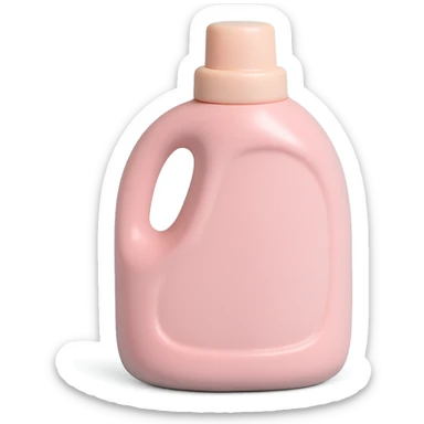 bottle of laundry detergent sticker
