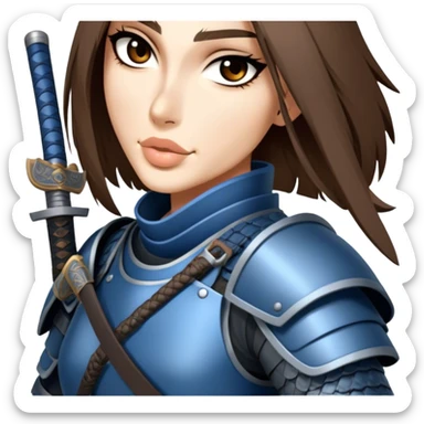 Samurai Defender sticker