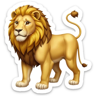 lion sticker