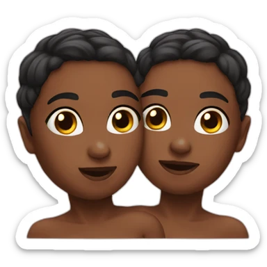 conjoined twins sticker