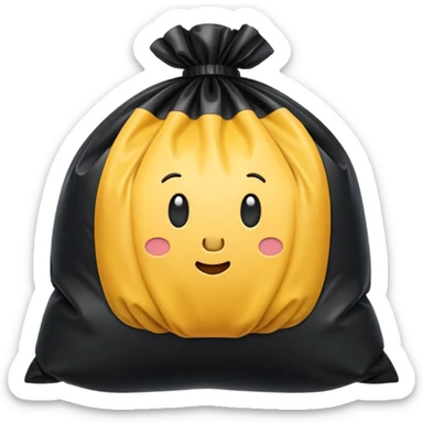 garbage bag sticker