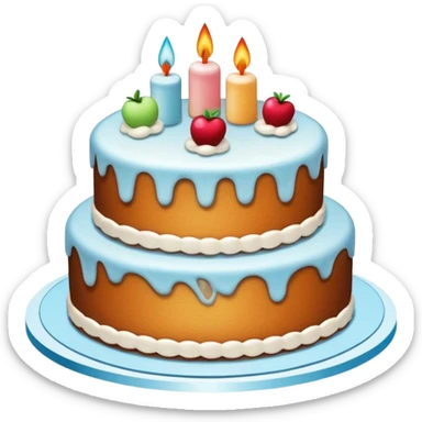 Hear me out cake sticker